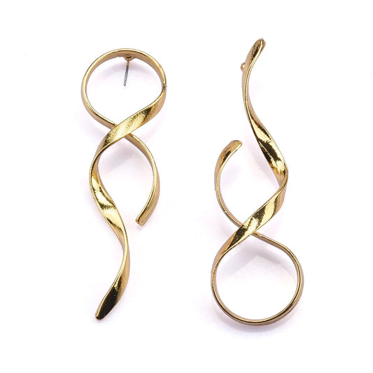 Asymmetric Statement Long Earrings