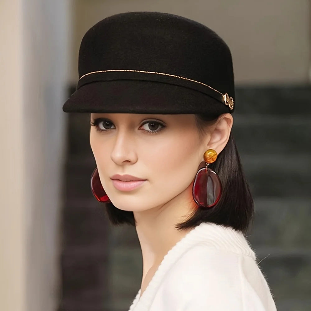 Fashion Wool Trendy Felt Hat