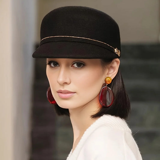 Fashion Wool Trendy Felt Hat