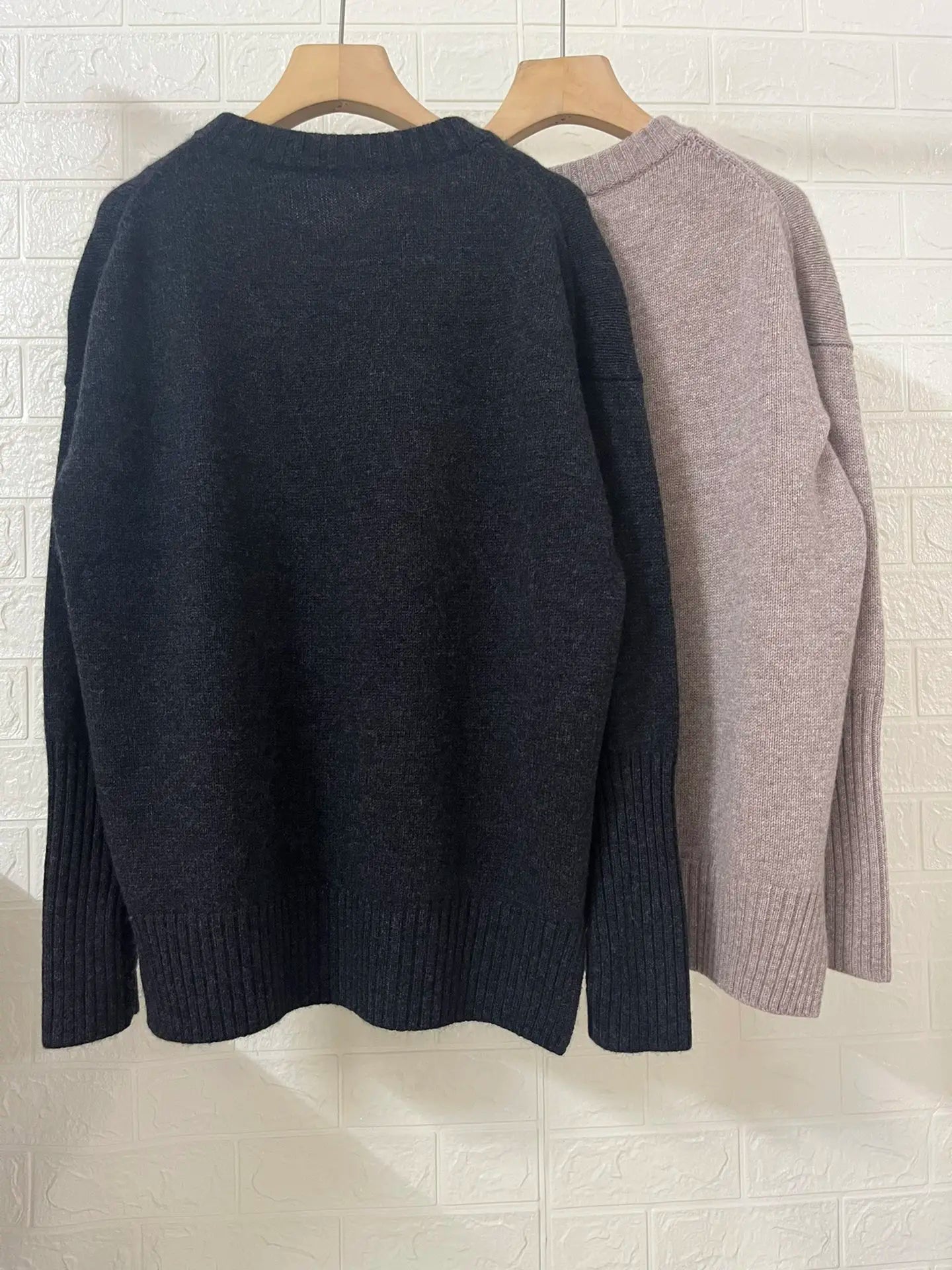 O-Neck Knitted Pullover