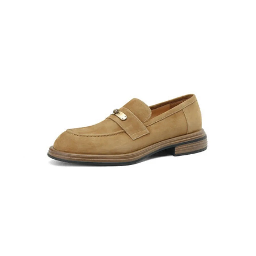 Suede Leather Loafers