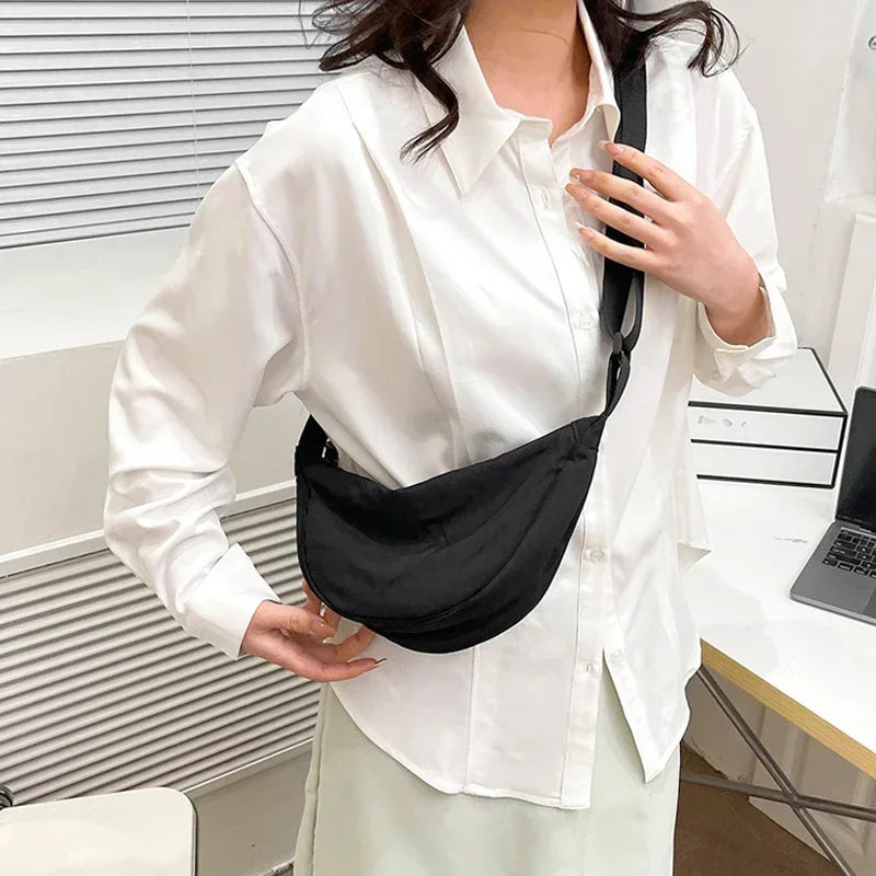 Nylon Chest Shoulder Bag