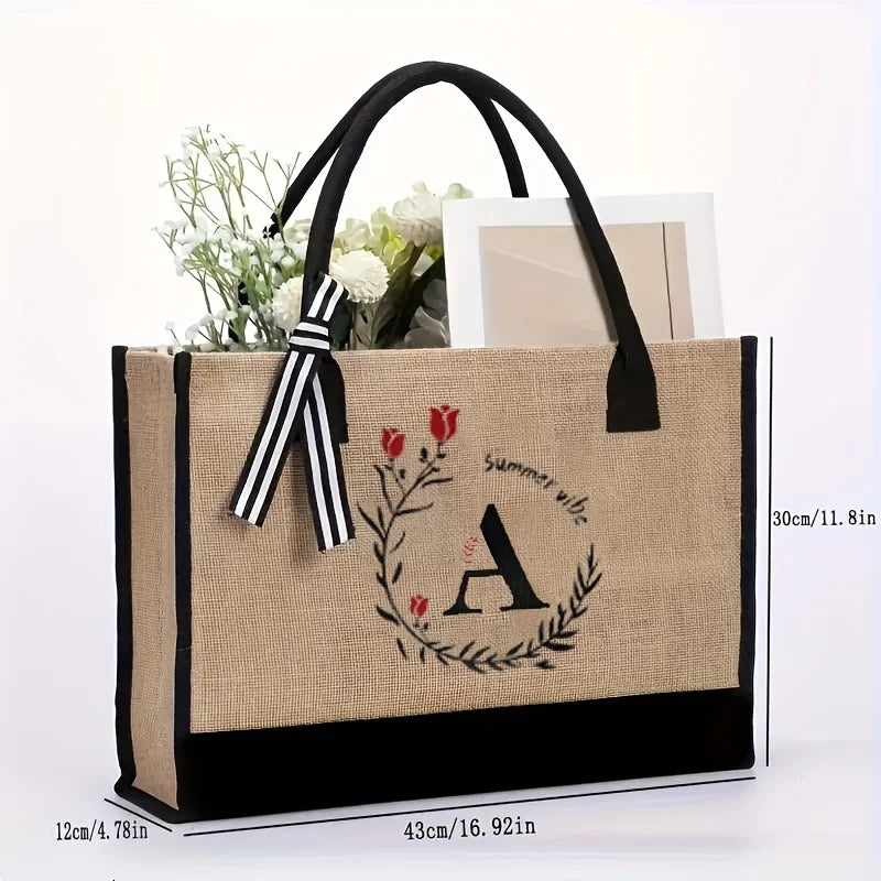 Pure Natural Cotton Shopping Bag