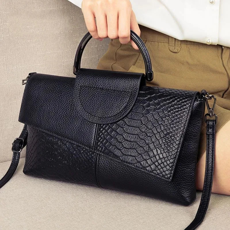 High Quality Soft PU Leather Handbag