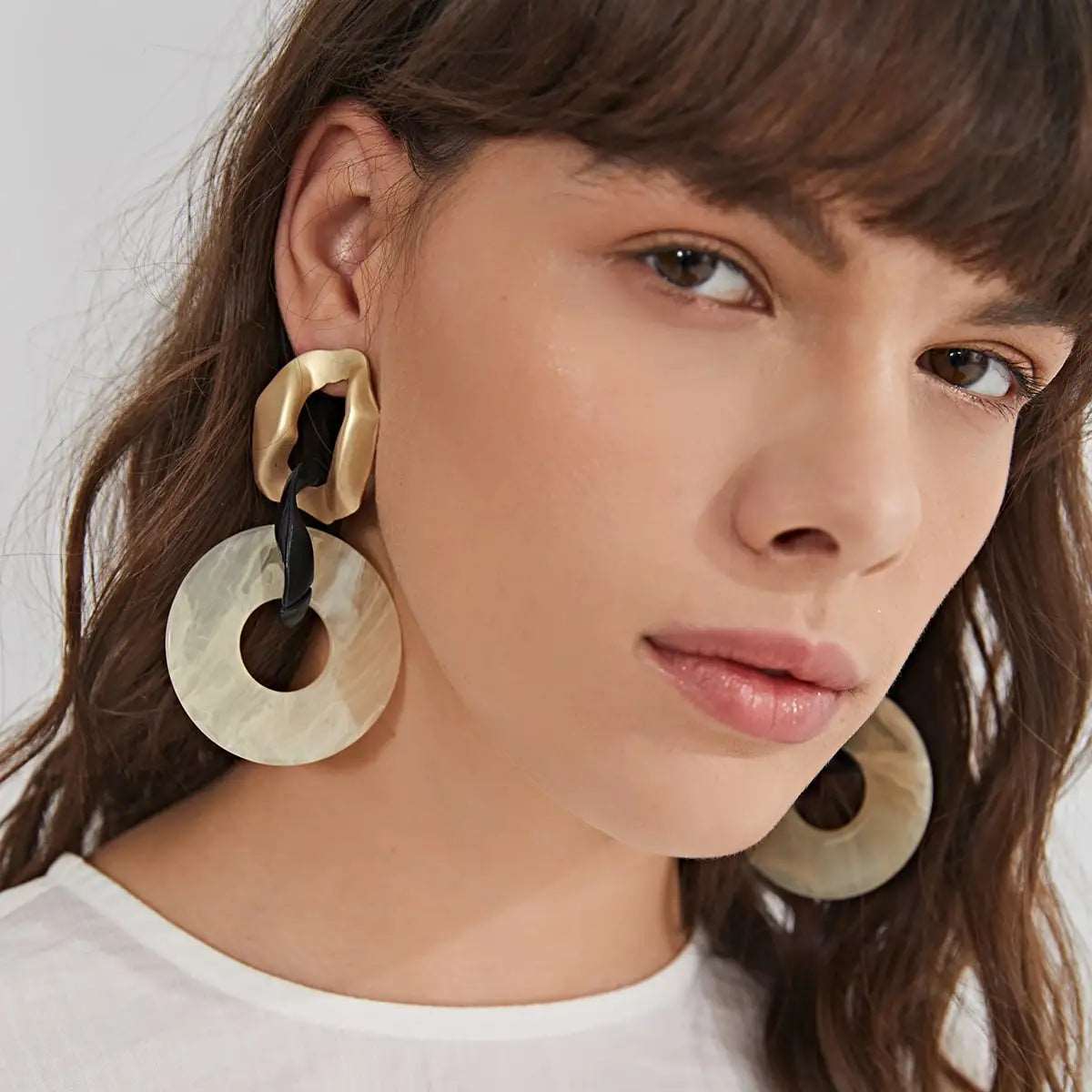 Acrylic Acetate Drop Earrings