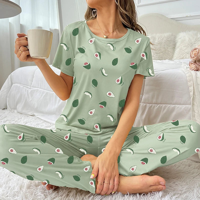 Womens Pajama Avocado