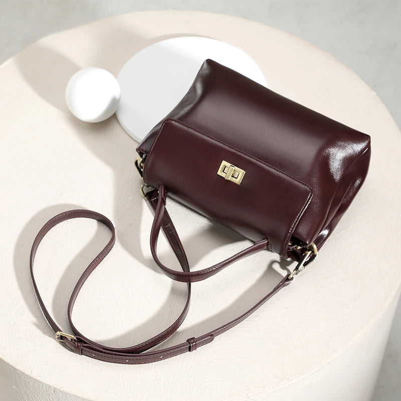 Soft Leather Crossbody Bag