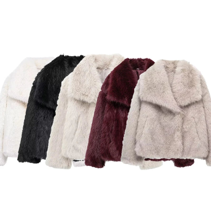 Faux Fur Coat