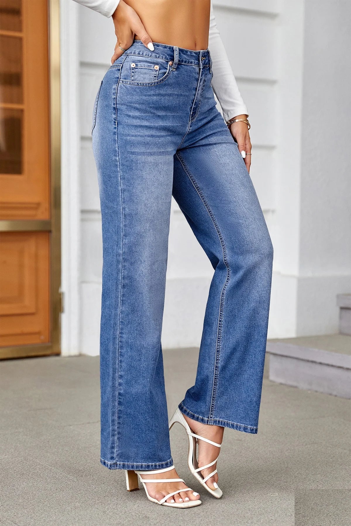 Women's High Waisted Baggy Jeans