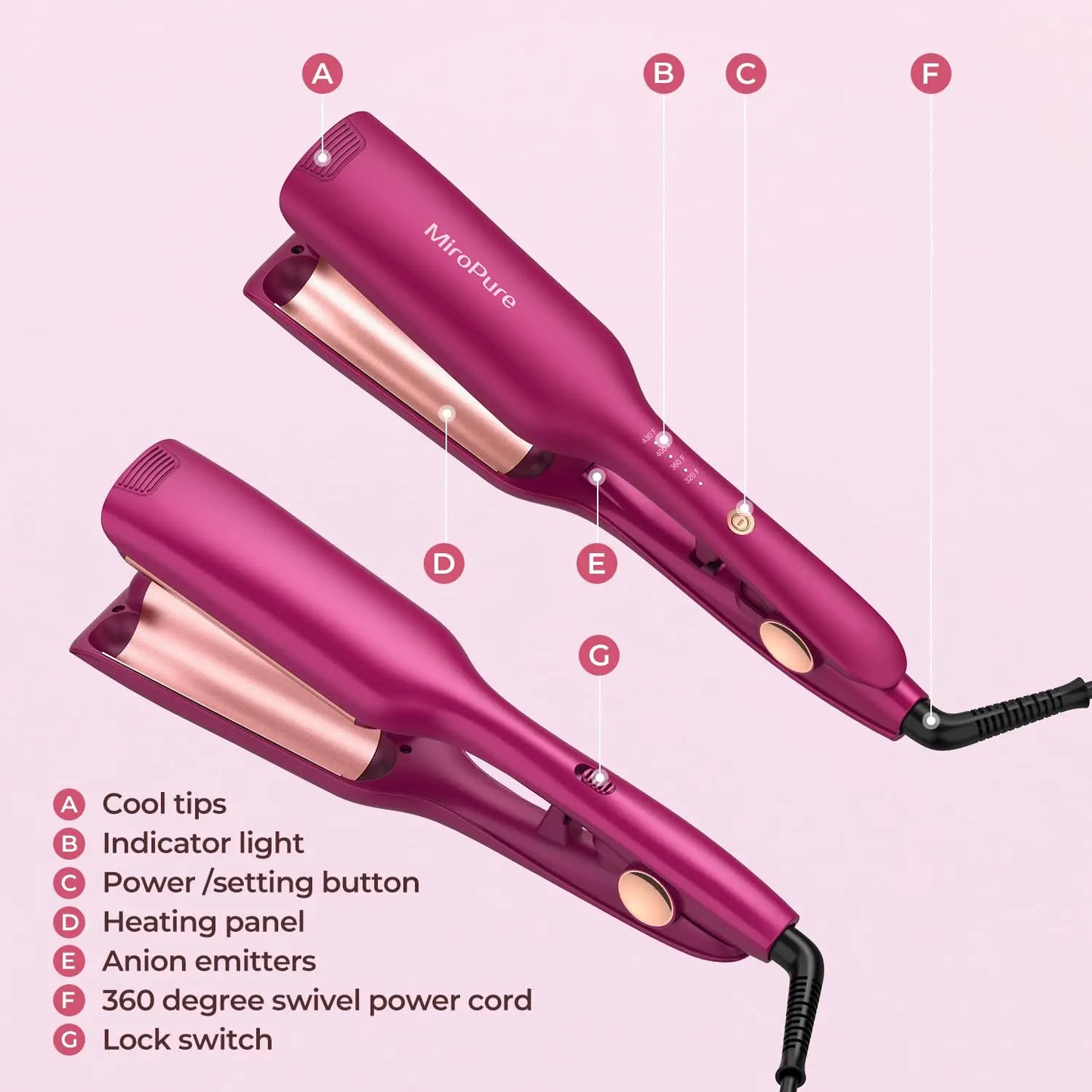 Crimper Hair Waver Barrel Curling