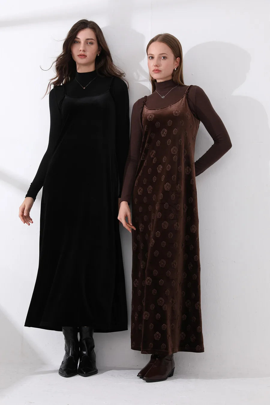 Fall- winter velvet woman set