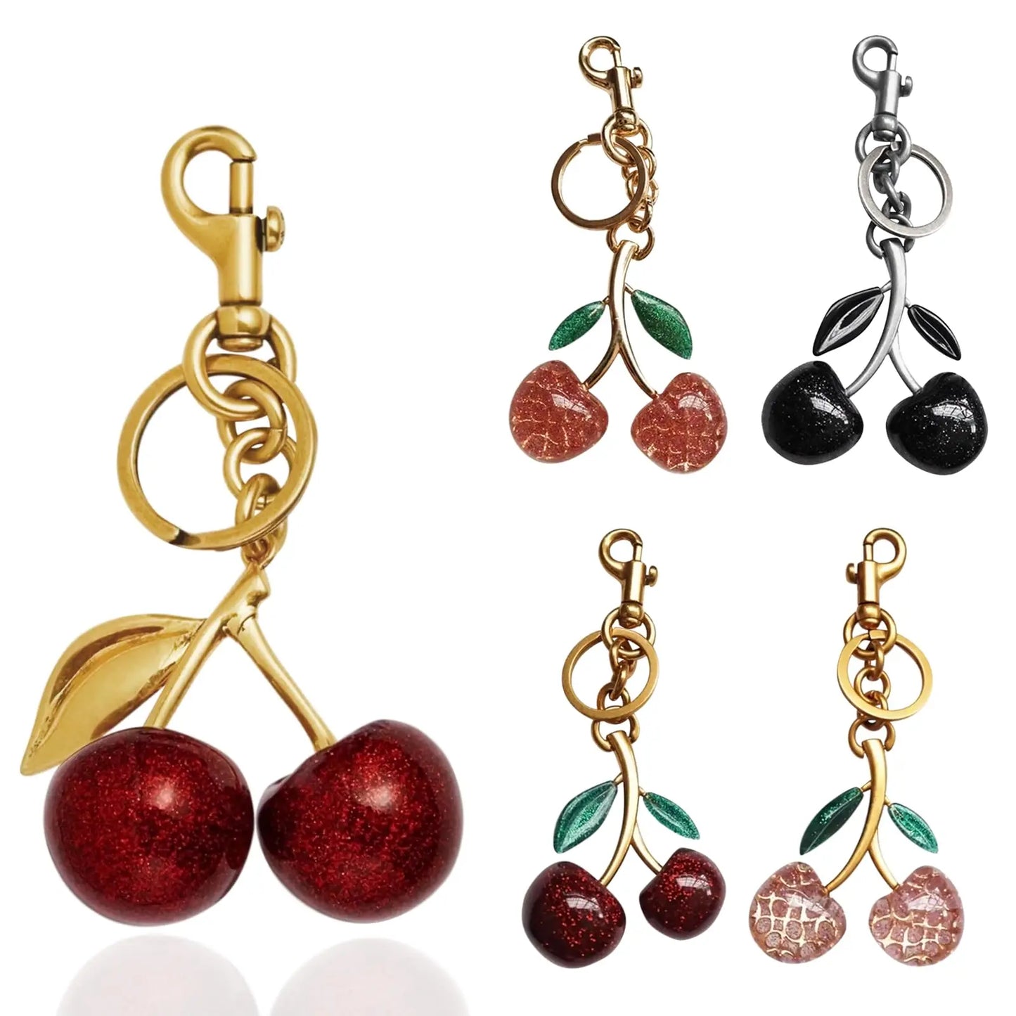 Cherry Bag Charm For Purses And Bags