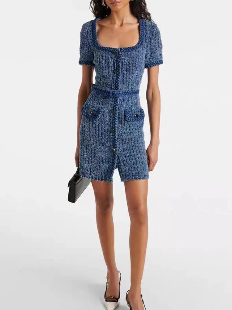 Tweed Mini Dress