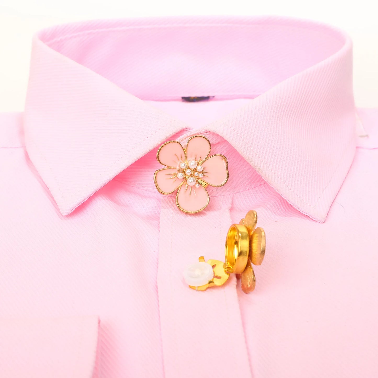 2pcs/lot Blossom Button Clip