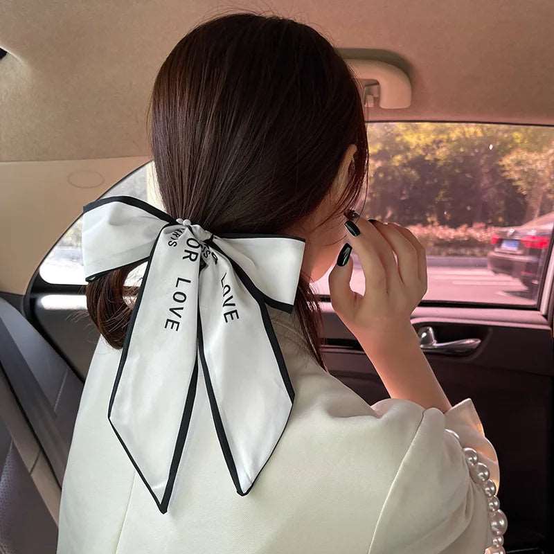 Hair Band Women's Hair Binding Vintage Bow