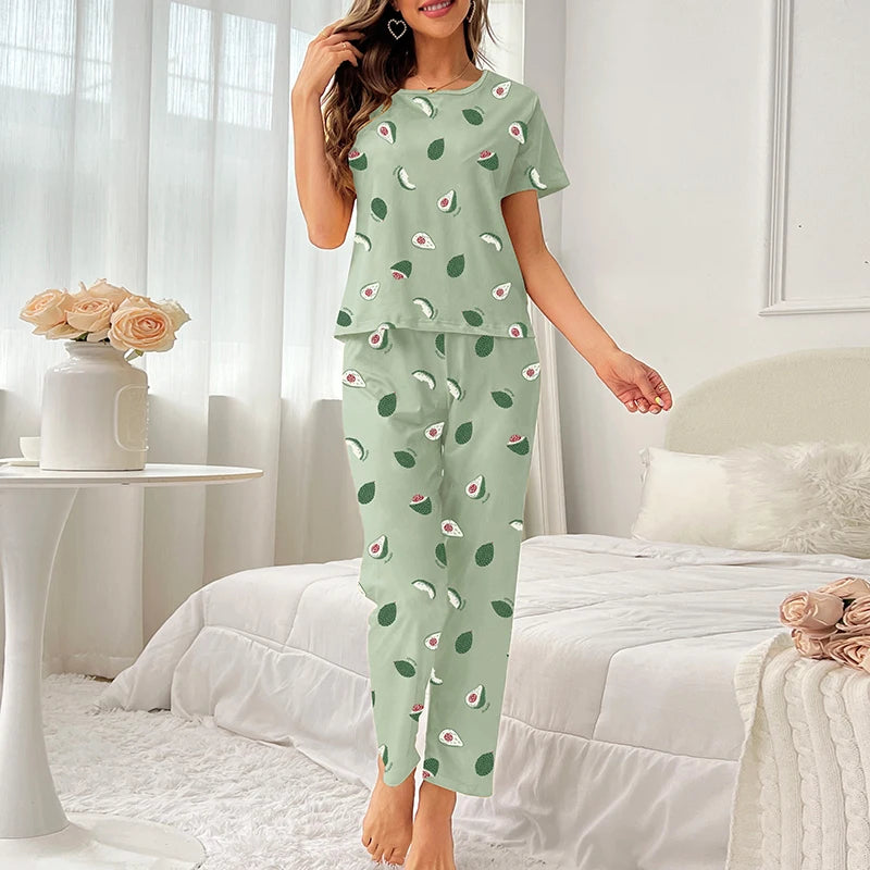 Womens Pajama Avocado