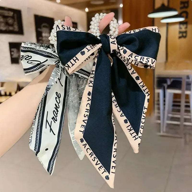 Hair Band Women's Hair Binding Vintage Bow