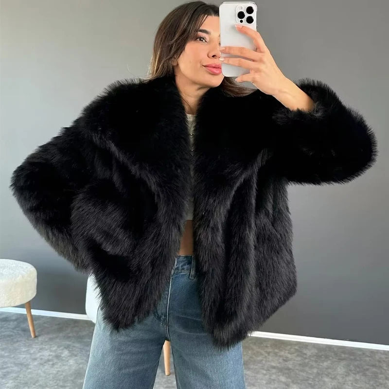 Faux Fur Coat