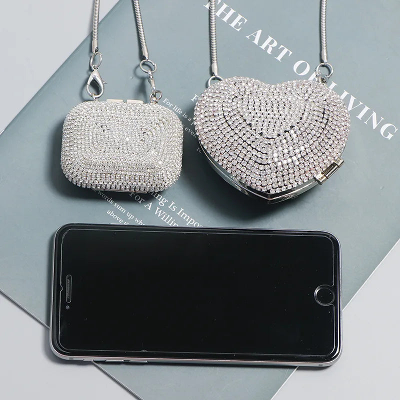 Rhinestone Crossbody Bag