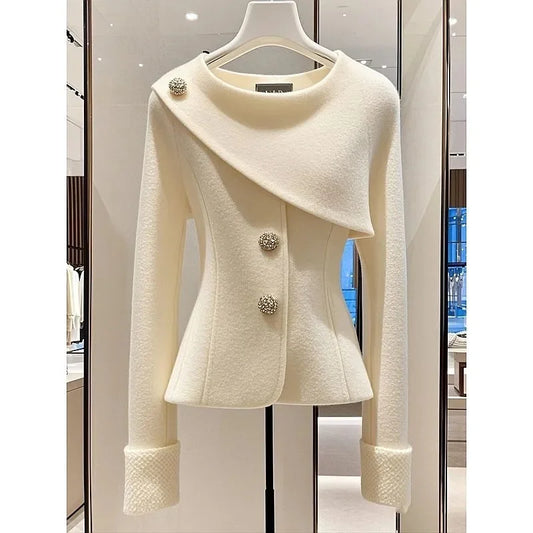 Fashionable Beige Coat