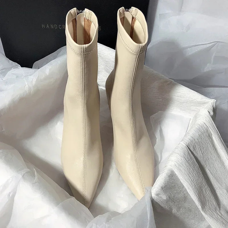 Pointed Toe Ankle Boots