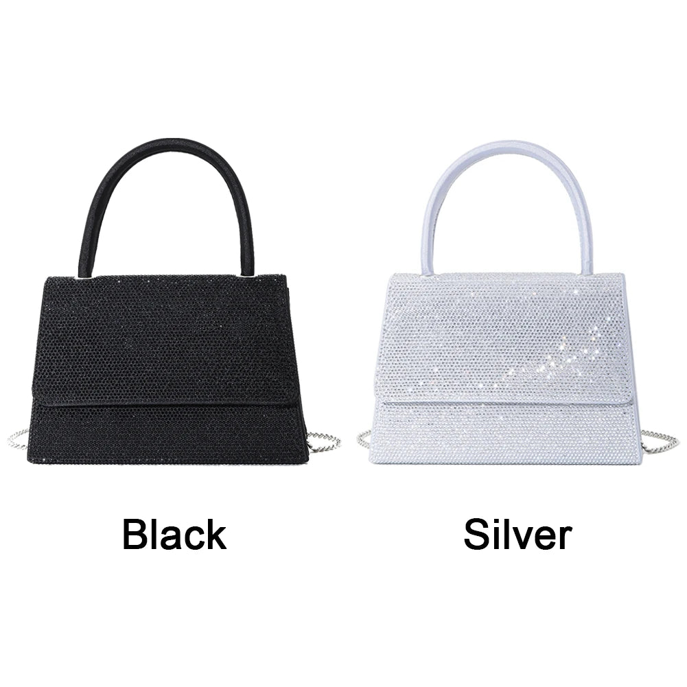 Purse Chain Rhinestone Women Cocktail Prom Handbags