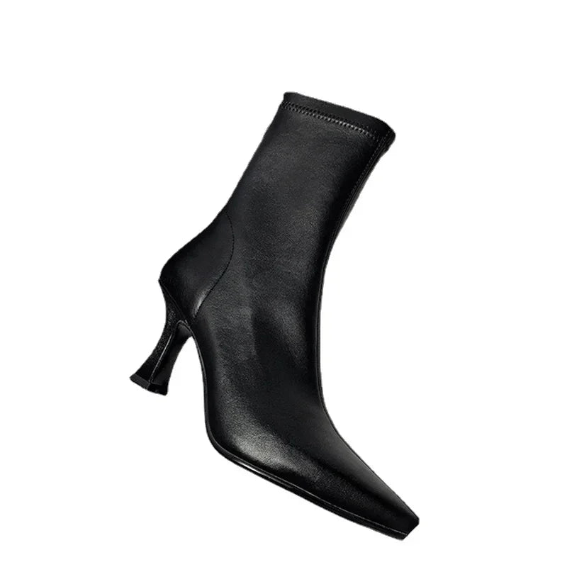 Pointed Toe Ankle Boots