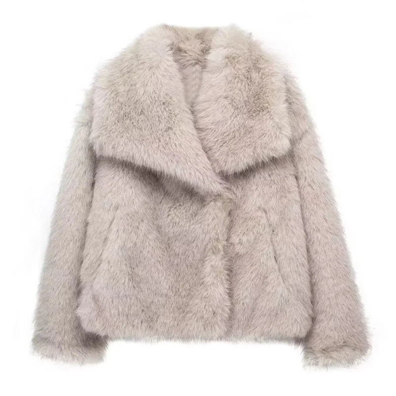 Faux Fur Coat