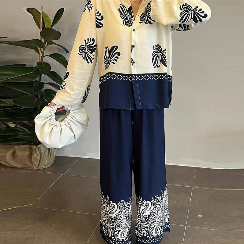 Fashion Printed Suit "Sumi"