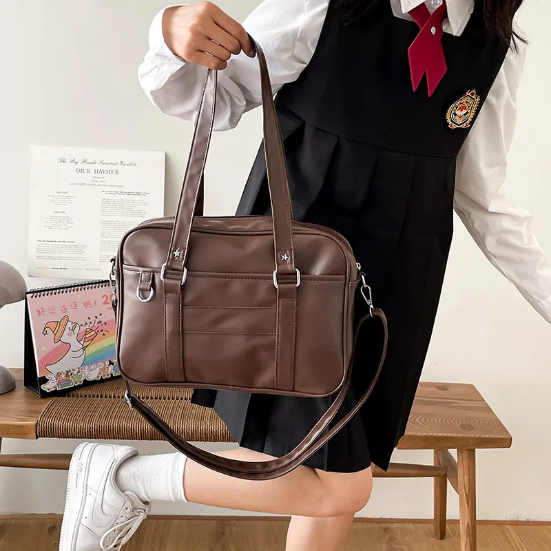 Japanese Preppy Style Shoulder Bag