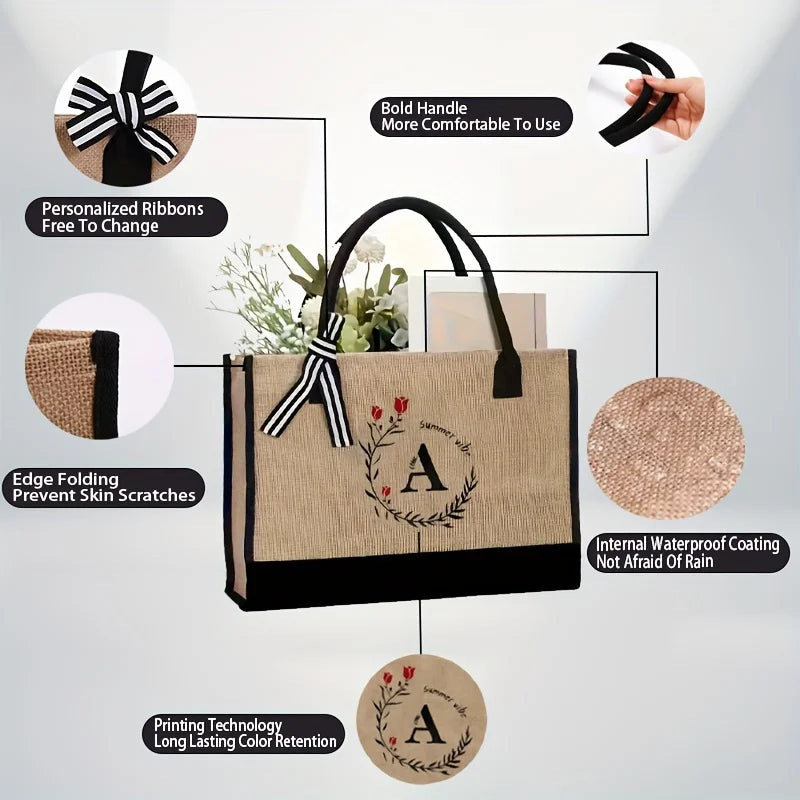 Pure Natural Cotton Shopping Bag