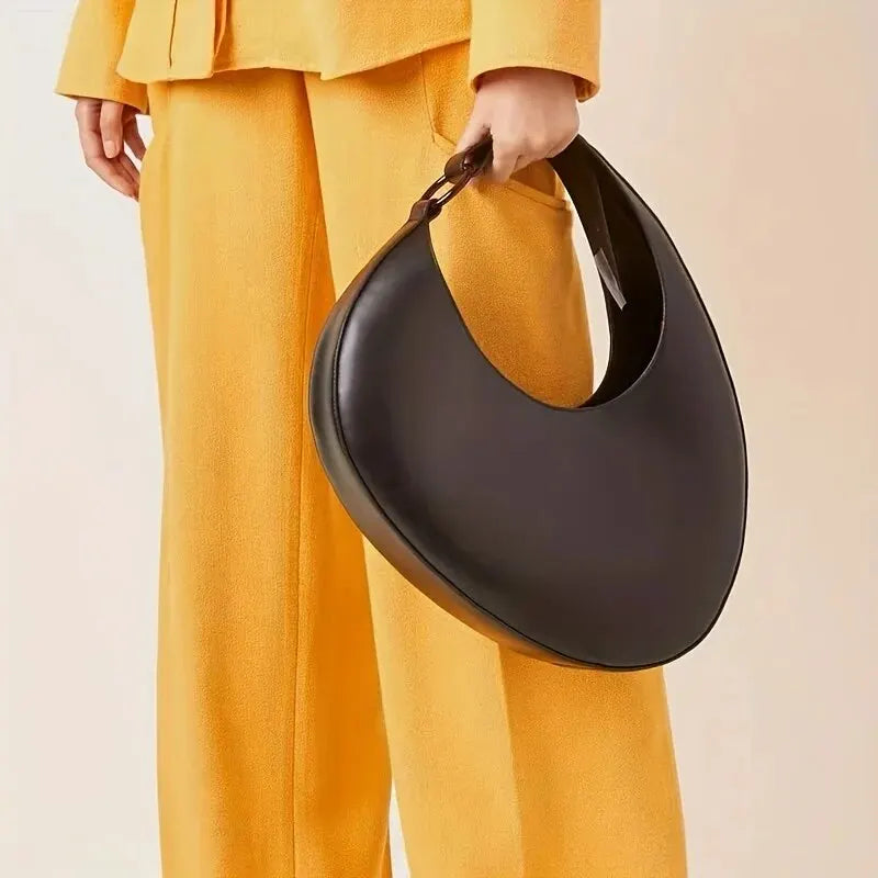 Niche Design Oval Shoulder Bag