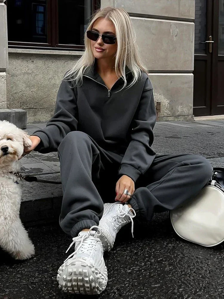 Cotton Oversize Tracksuit