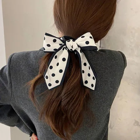 Hair Band Women's Hair Binding Vintage Bow