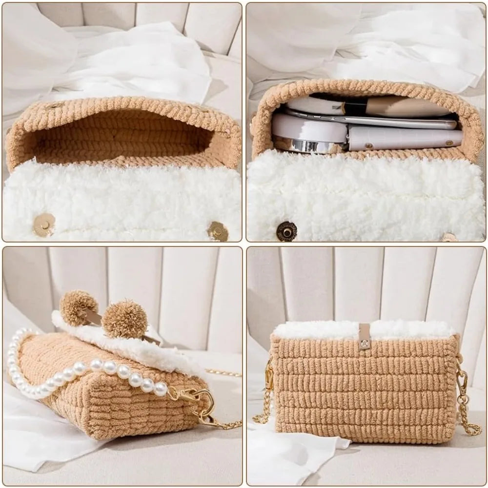 DIY Knitting Crochet Handbags Kit