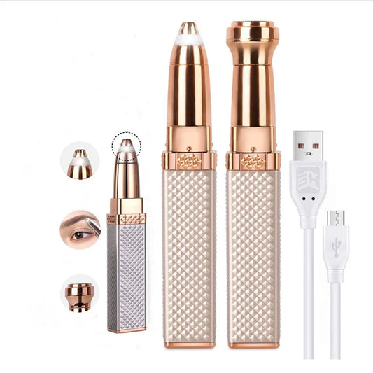 Electric Face Hair Removal Eyebrow Trimmer Epilator