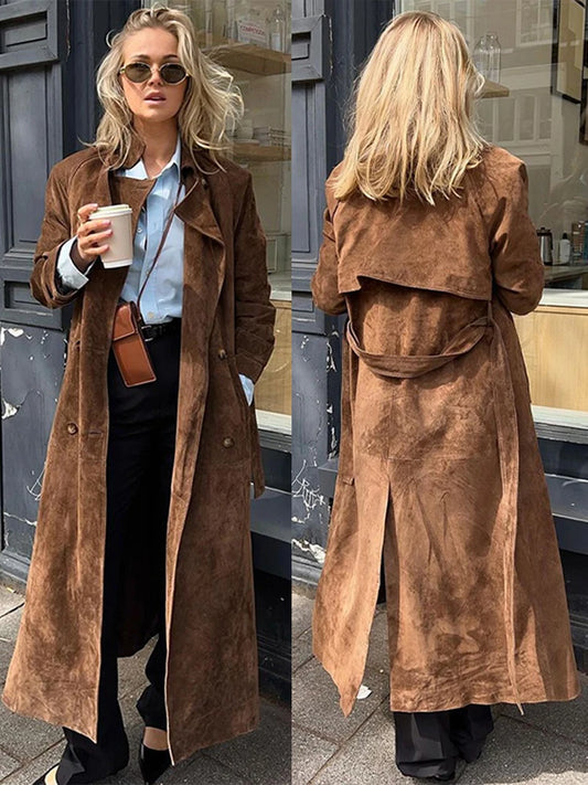 Suede Long Jackets