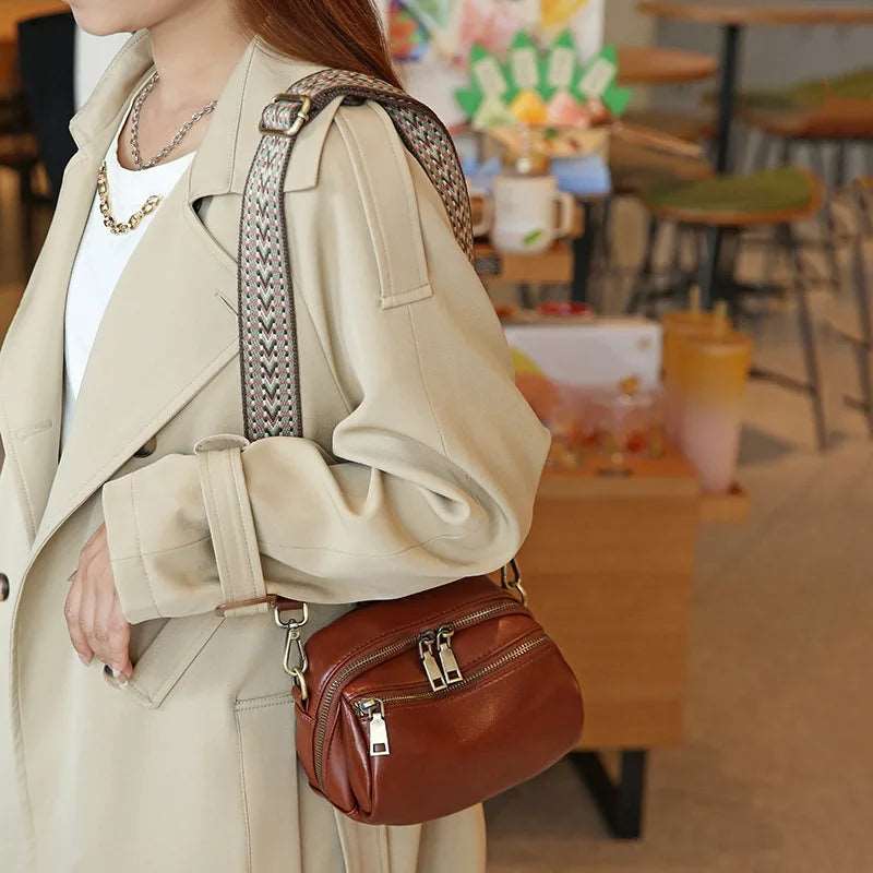 Fashionable Multi-Layer Portable Crossbody