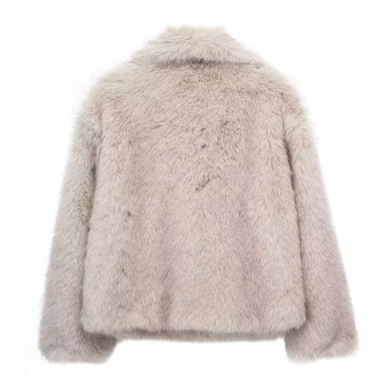 Faux Fur Coat