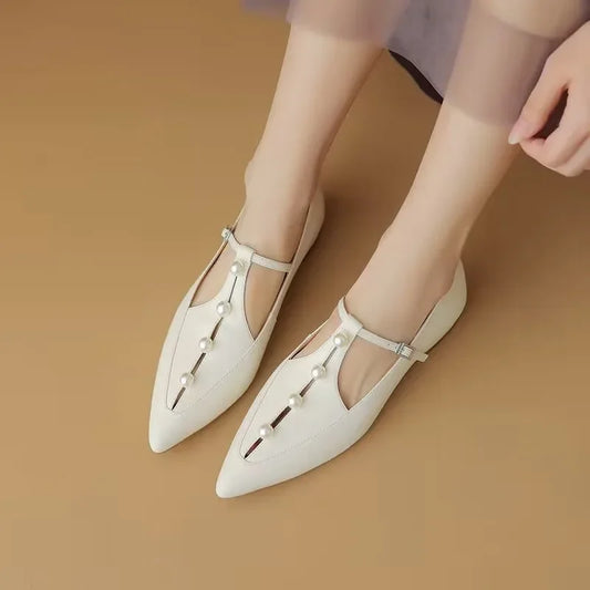 Elegant Retro Shallow Single Shoes