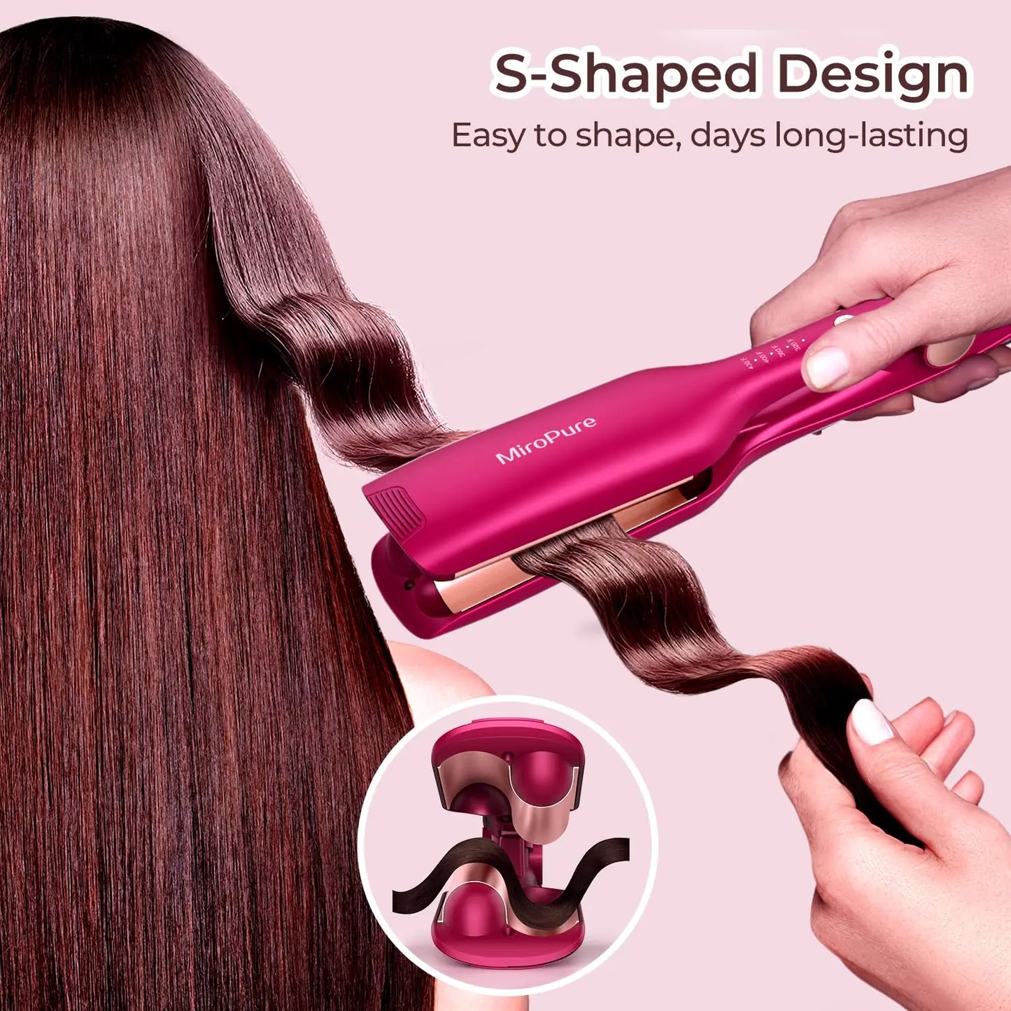 Crimper Hair Waver Barrel Curling