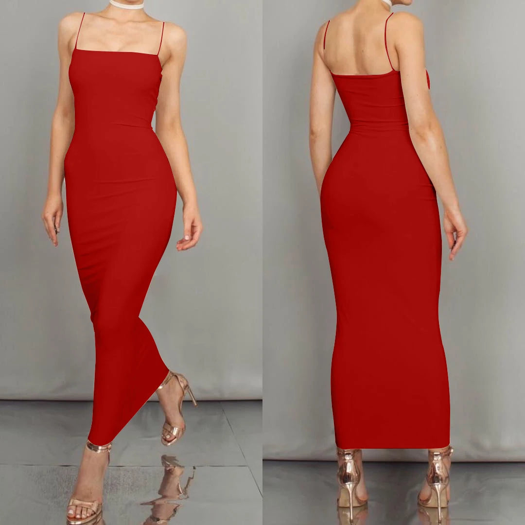 Long Sling Dresses