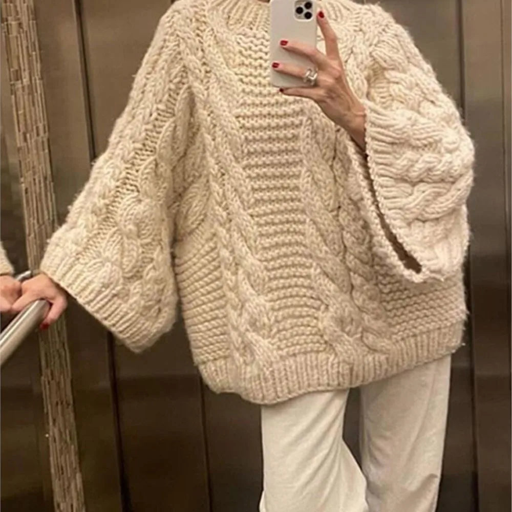 Knitted Loose Sweater