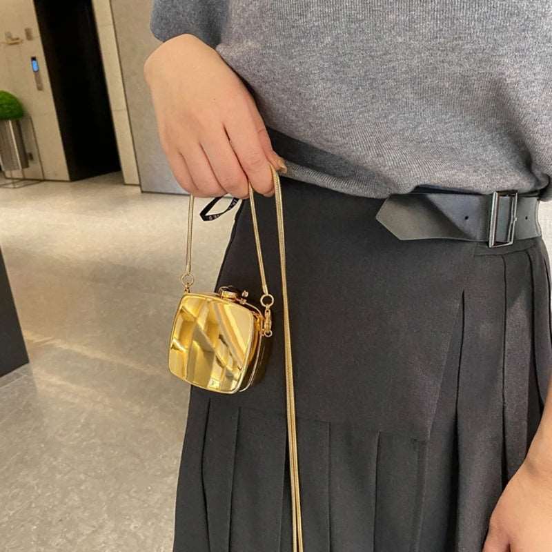 Gold Acrylic Mini Bag