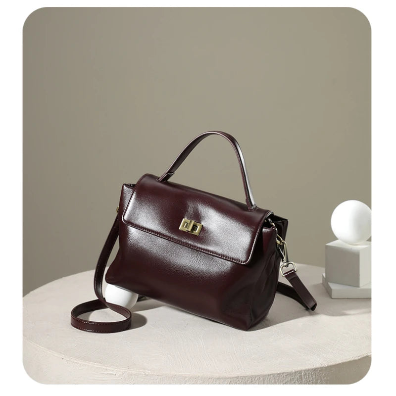 Soft Leather Crossbody Bag