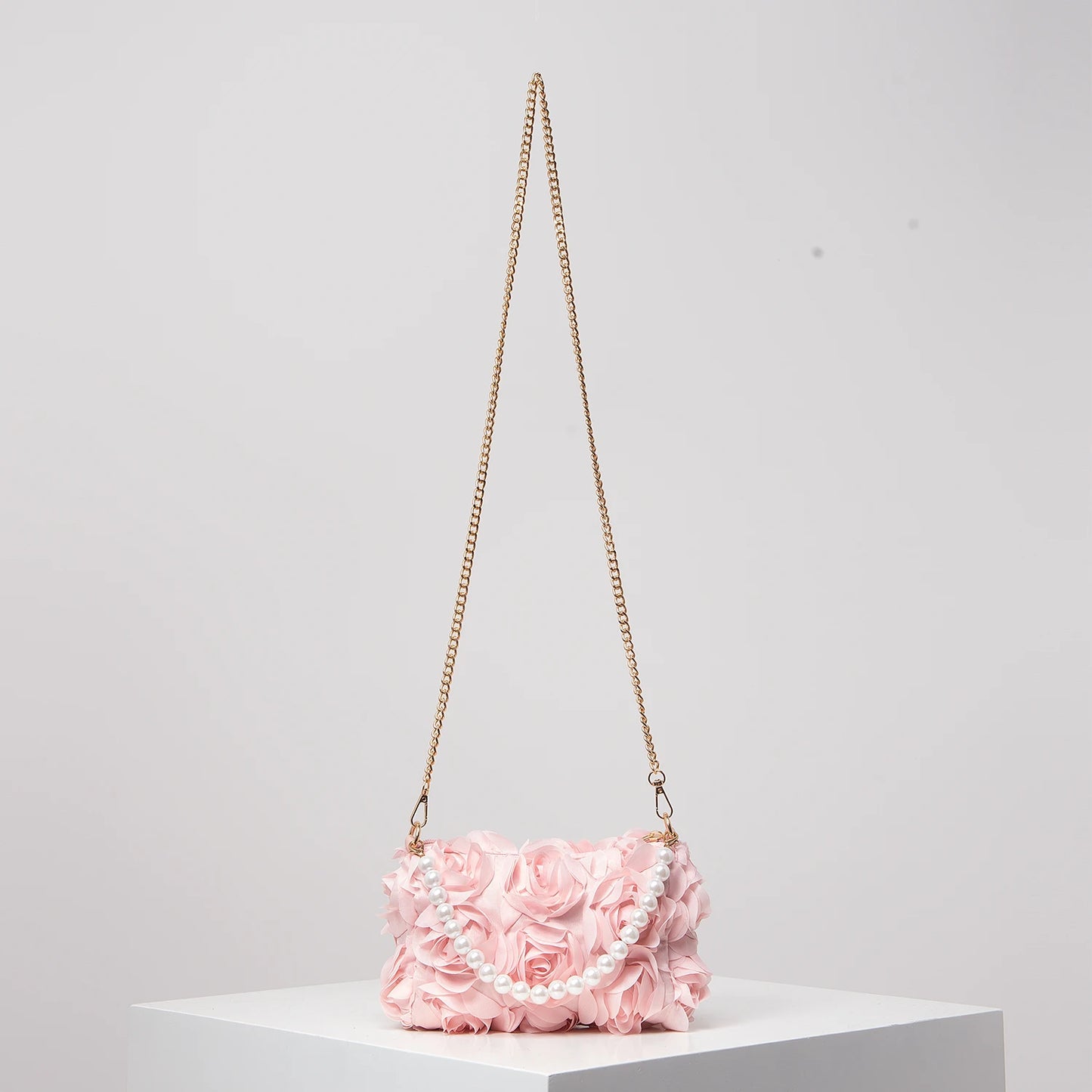 Elegant rose Flower crossbody bag